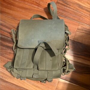 Vintage South African SADF Pattern 70 Military Rucksack Backpack Olive drab